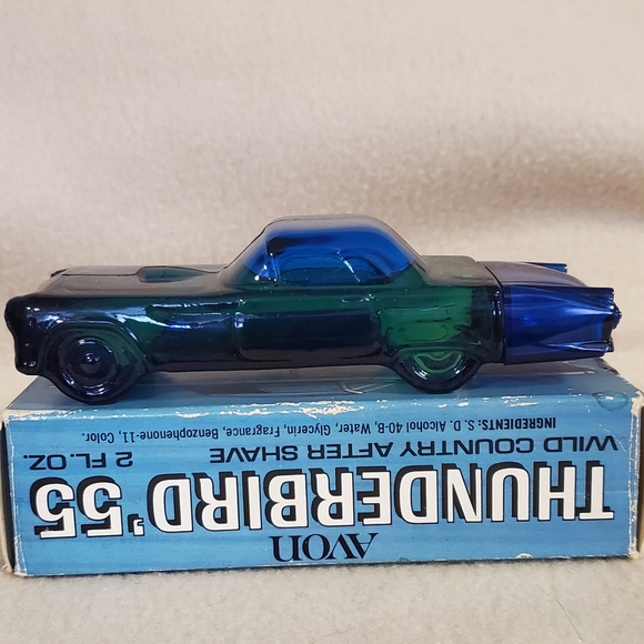 Vintage Avon Thunderbird 55 Deep Woods After Shave Car Decanter. - Picture 3 of 12